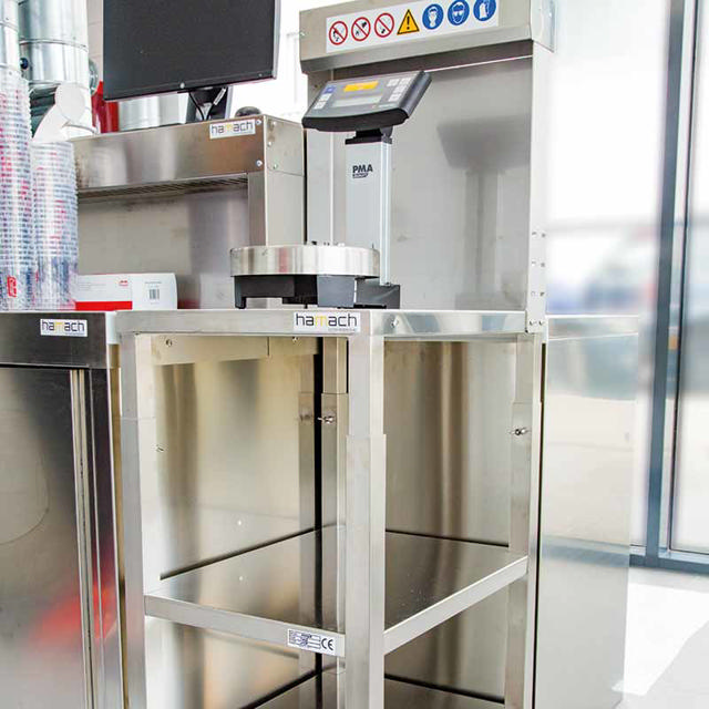 Computer Scale Table for mixing paint