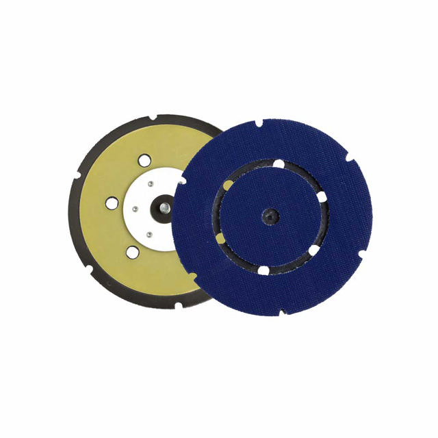 Sanding Support Pad Hard 150 mm Hook and Loop 6 + 1 holes