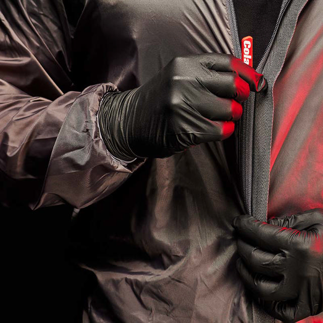 Disposable Nitrile Gloves Black 400 gloves