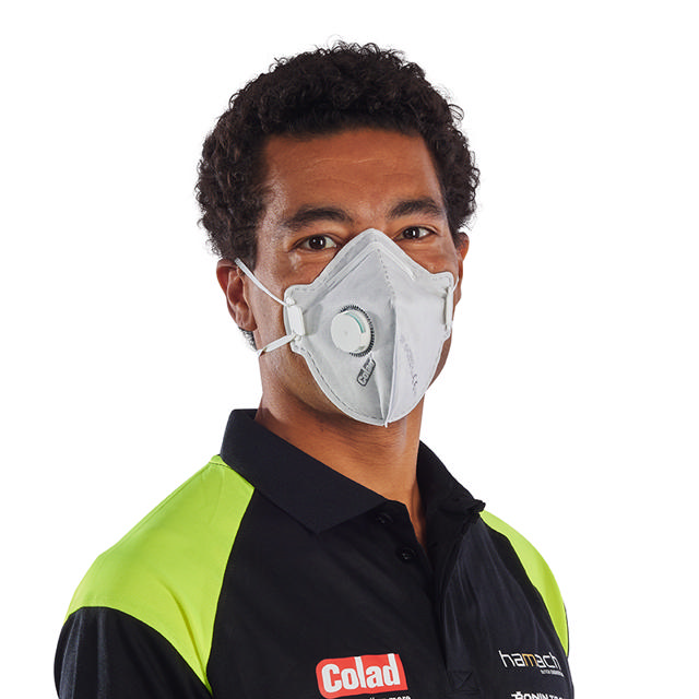Fine Dust Mask FFP2 with valve and active carbon