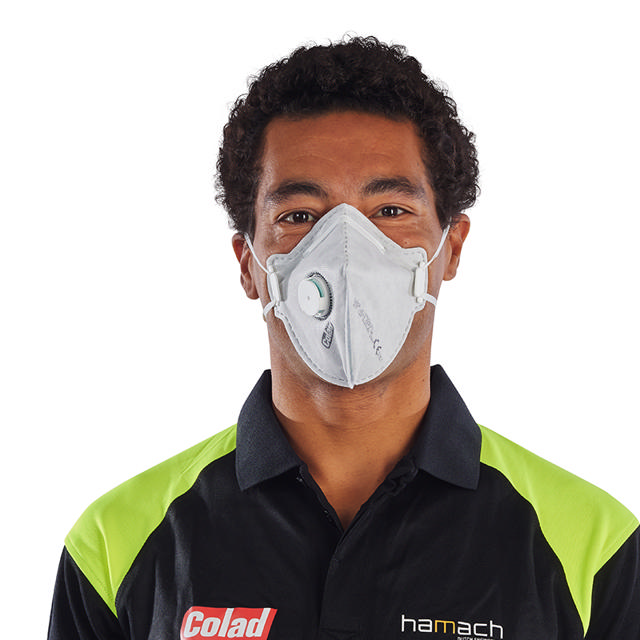 Fine Dust Mask FFP2 with valve and active carbon