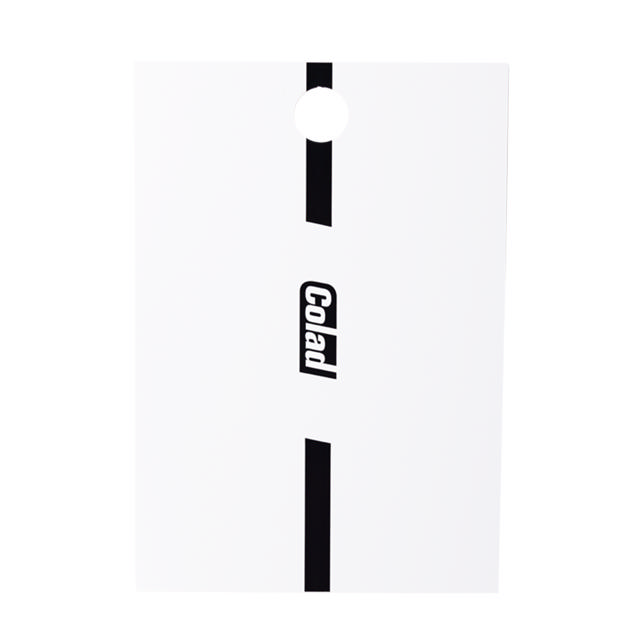 Spray Sample Cards - White