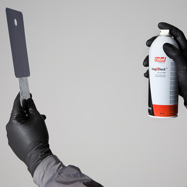 Metal Spray Samples with Magnetic Holder 