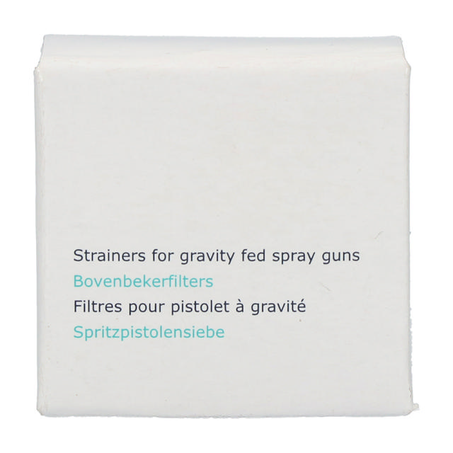 strainers for gravity fed spray guns 275µm 10p.