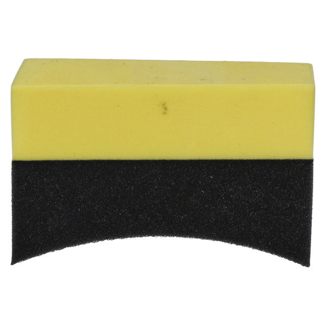 Black tyre gel applicator sponges - 12p.