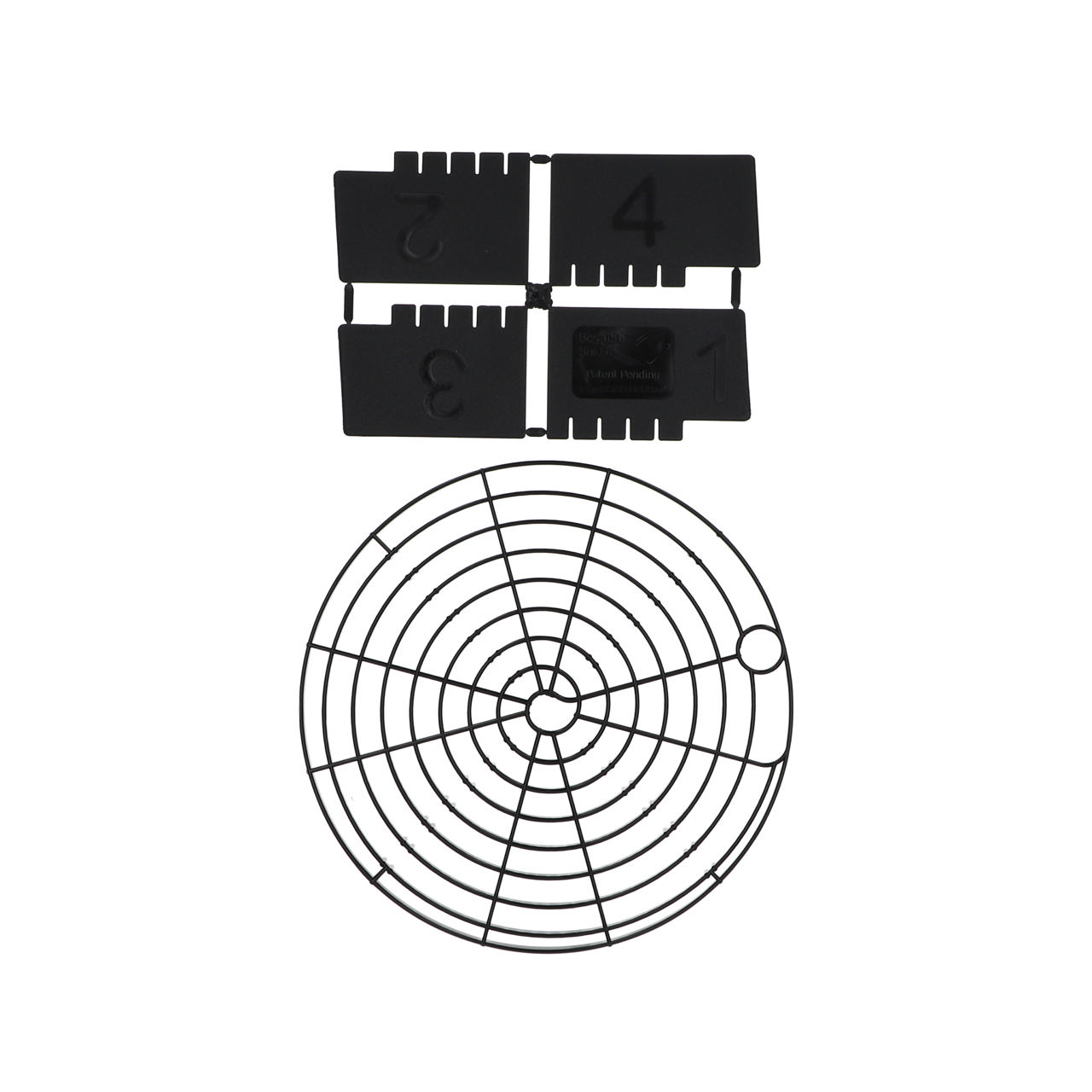 Anti-dirt grid for BUC 12
