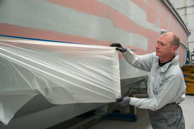 Pre-taped masking film 260cm x 25m, 12p.