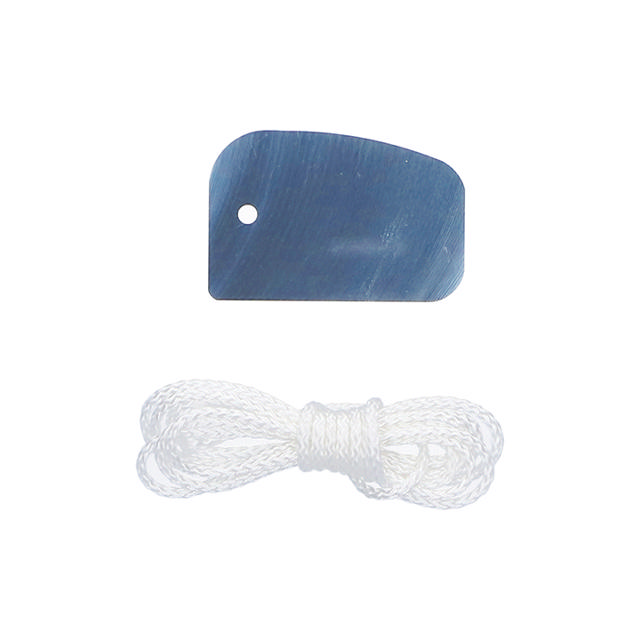 Dust removal file rounded