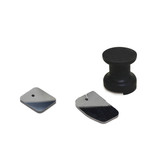 Dust removal file rounded