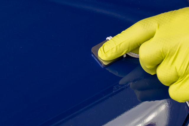 Dust removal file rounded