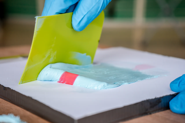 Polyester putty UL Azure 1kg + hardener - ultra light