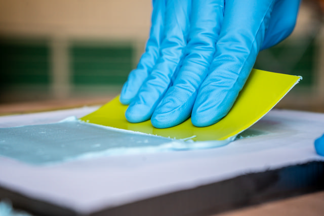 Polyester putty UL Azure 1kg + hardener - ultra light