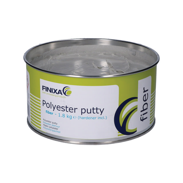Polyester putty 1.8kg + hardener - fiber