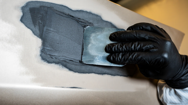 Plastfill-Polyester putty for plastic- 1 kg + hardener