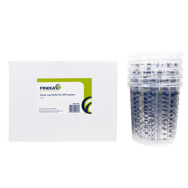 Outer cup 650ml for GPS system - 5p.