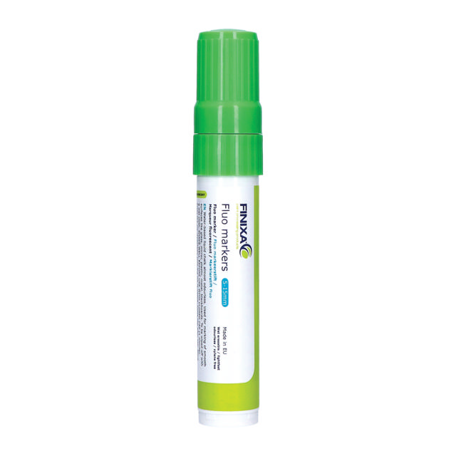 Fluo marker green 12 p. fine 1.5mm