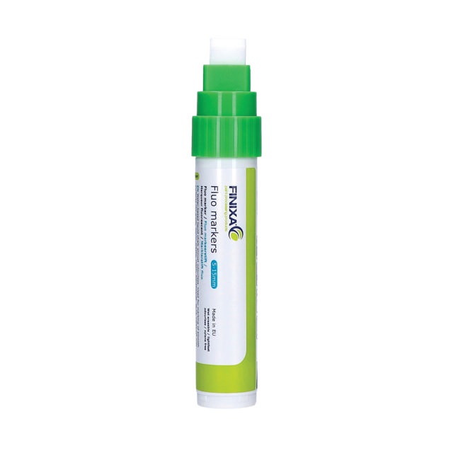 Fluo marker green 12 p. fine 1.5mm