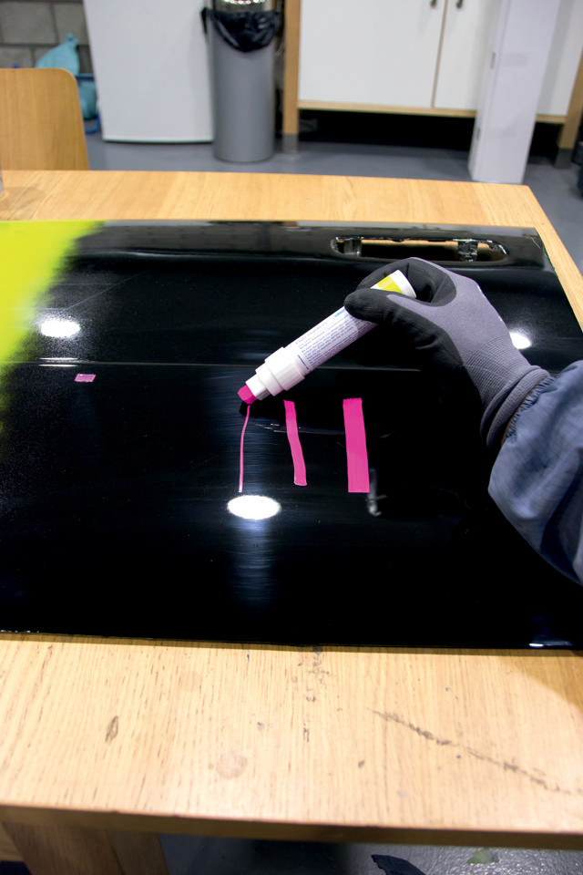 Fluo marker green 12 p. fine 1.5mm