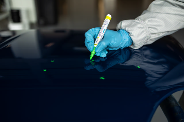 Fluo marker green 12 p. fine 1.5mm