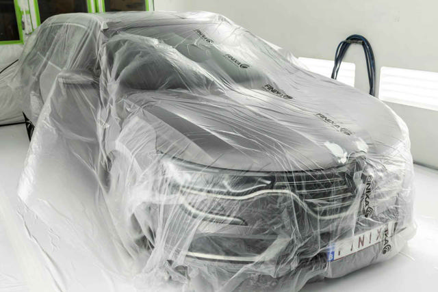 Premium masking film - paint adhesive 4m x 150m