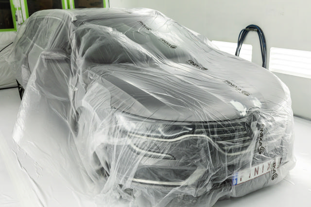 Premium masking film - paint adhesive 4m x 150m