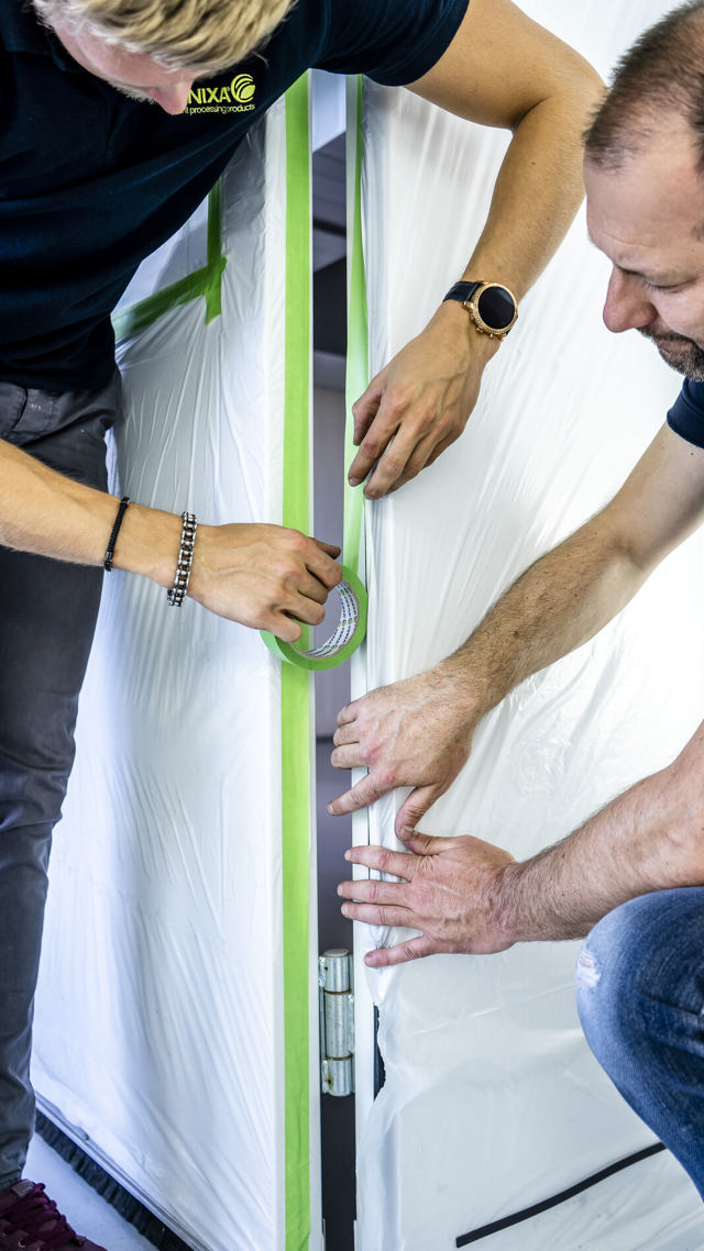 Plastic for spray booth 15µm 260cm x 100m