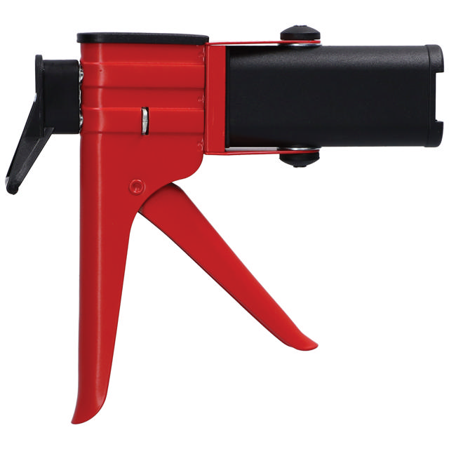 Applicator gun for plastic repair