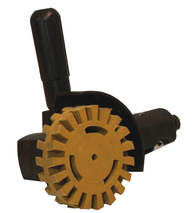 Ridged adhesive eraser - Ø100mm x 26mm