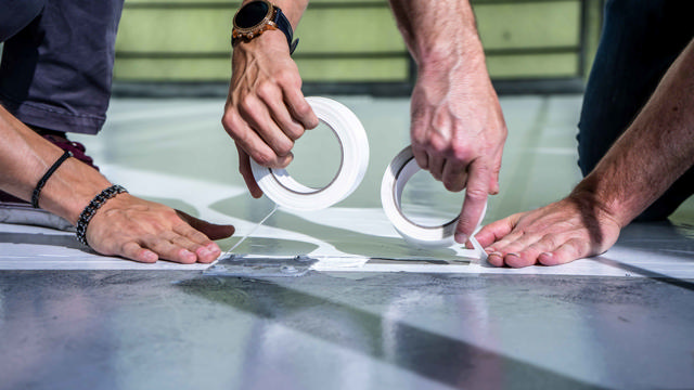 Cabin protect tape white 50mm x 50m 24 rolls