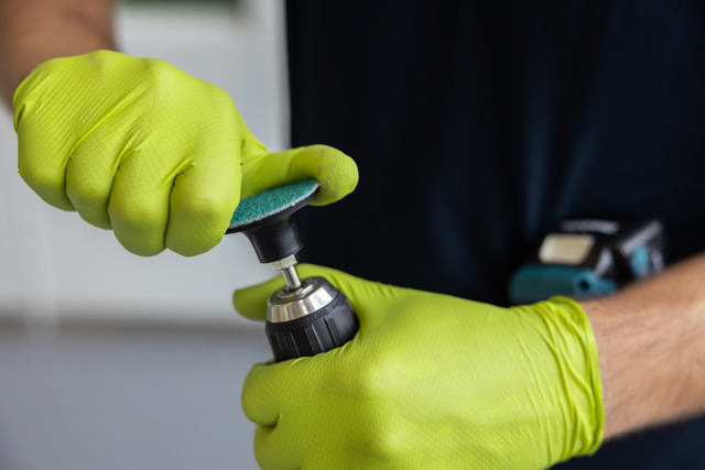 Disco abrasivo con vite Ø 75 mm