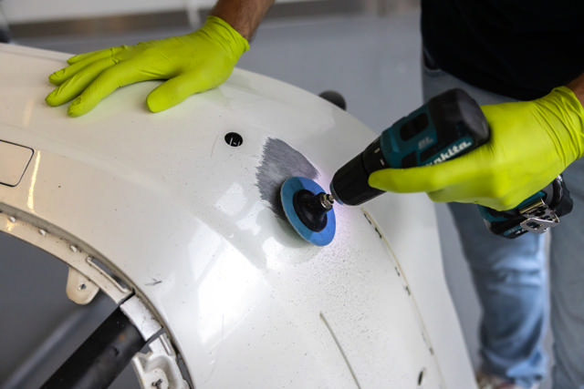 Disco abrasivo con vite Ø 75 mm