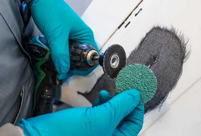 Disco abrasivo con vite Ø 75 mm