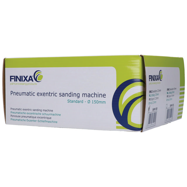 Pneumatic sanding machine Ø150mm - 5.0mm deviation