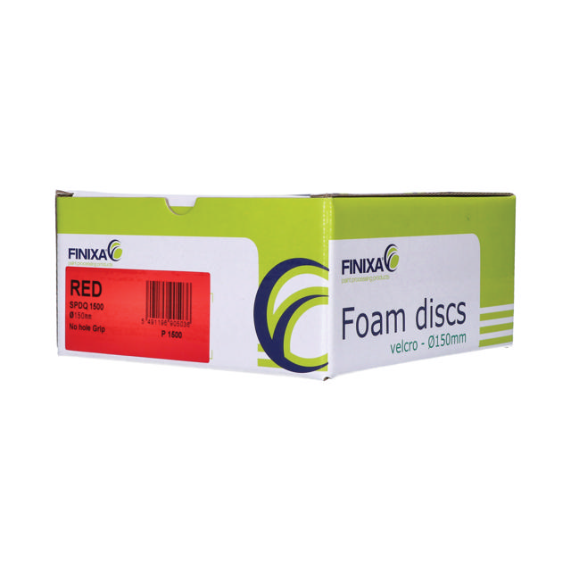 Ultimate foam discs velcro 150mm no holes P1000 10p.