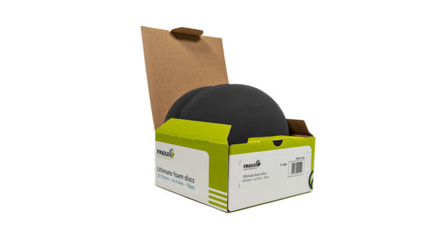 Ultimate foam discs velcro 150mm no holes P1000 10p.