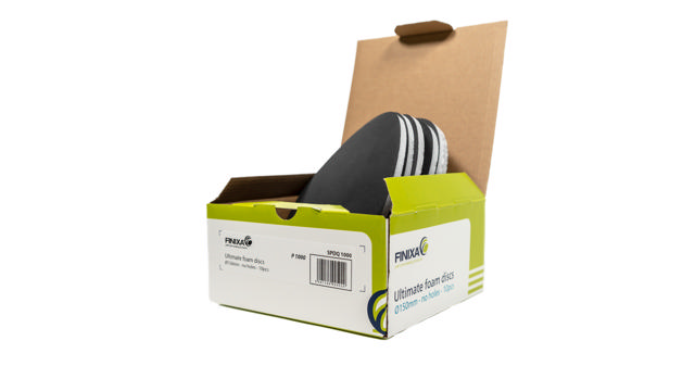 Ultimate foam discs velcro 150mm no holes P1000 10p.