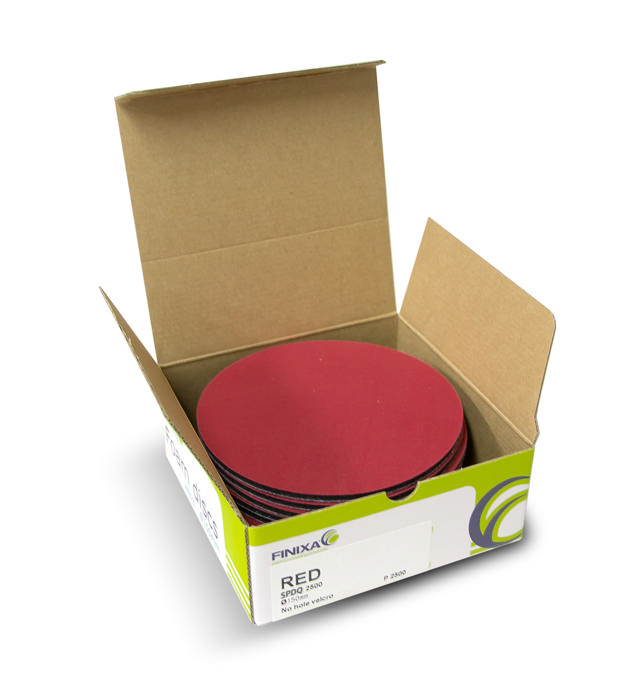 Ultimate foam discs velcro 150mm no holes P1000 10p.