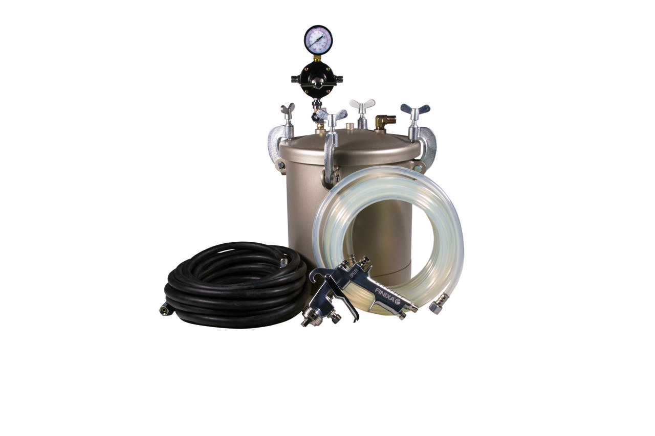10l pressure tank incl. 10m hose + spray gun 1.8mm