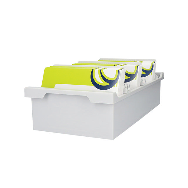 Filing system for spray sample plates