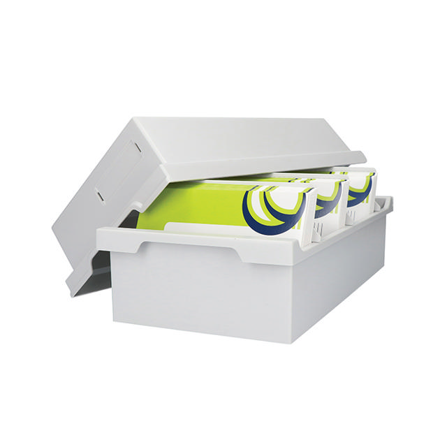 Filing system for spray sample plates