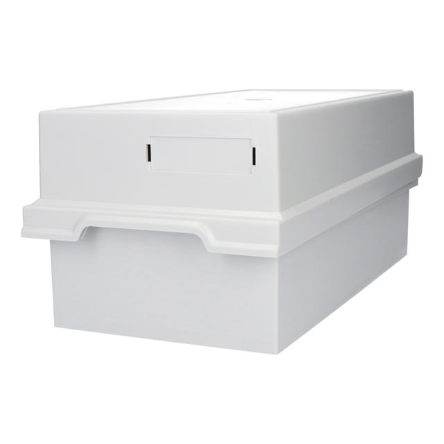 Filing system for spray sample plates