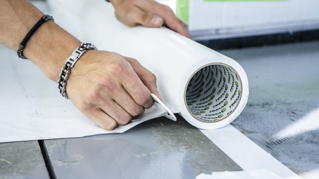 Cabin protect tape white 50mm x 50m 24 rolls