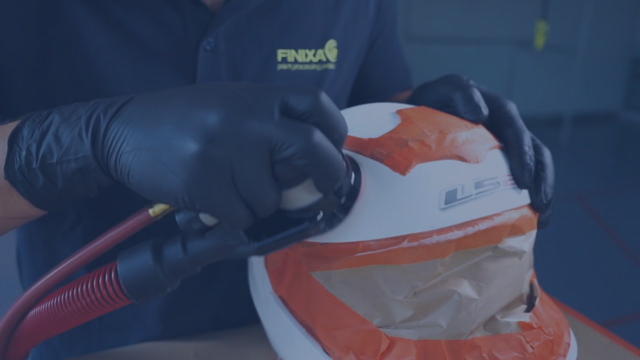 Premium mini sander with central vacuum